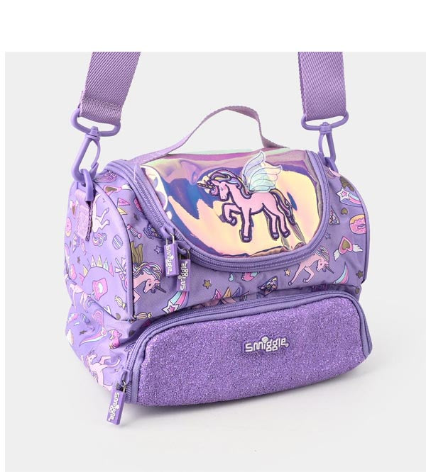 Smiggle Unicorn Insulated Lunch Bag for Kids – Magical & Durable School Lunch Box Bag