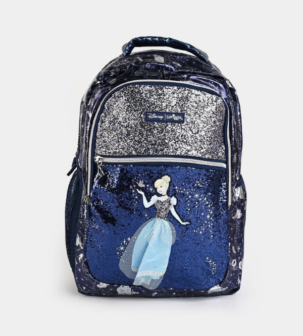 Smiggle Disney Princess Cinderella Kids School Bag & Travel Backpack – 16 Inches