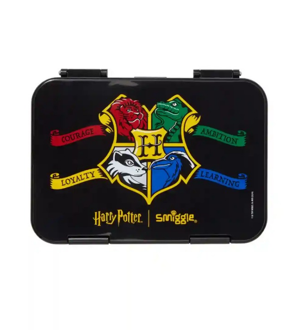 Smiggle Harry Potter Hogwarts Medium Bento Lunch Box for Kids – BPA-Free, Durable & Eco-Friendly (573373)