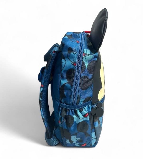 Original Mickey Mouse Blue Backpack with Hood for Kids | Disney School ...