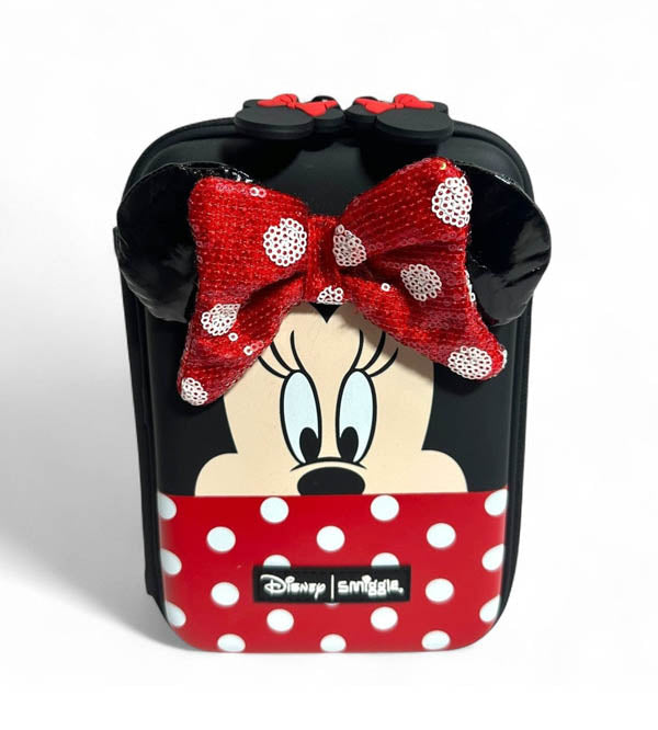 Smiggle Minnie Mouse 3D Stationery Organizer – Black & Red Disney Kids Desk Organizer (442696)