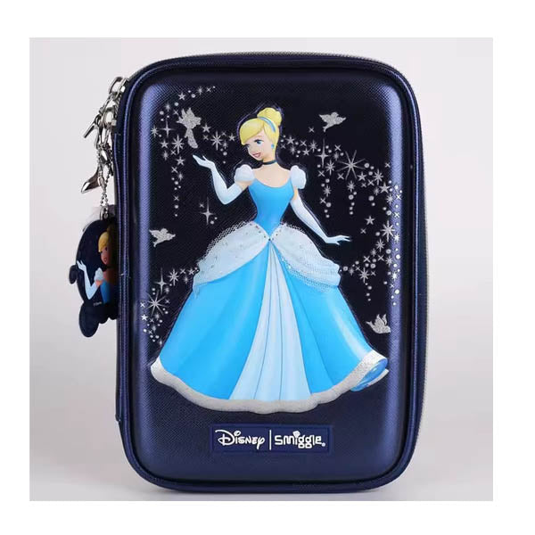 Smiggle Disney Princess Cinderella 3D Stationery Organizer - Kids Desk & School Supplies | 6x8.5 Inch