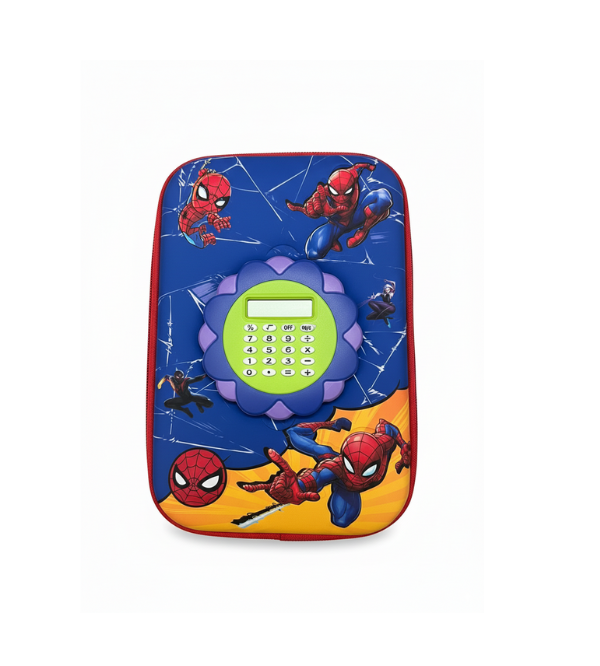 Spider-Man 3D Stationery Organizer with Detachable Calculator (KC5922)