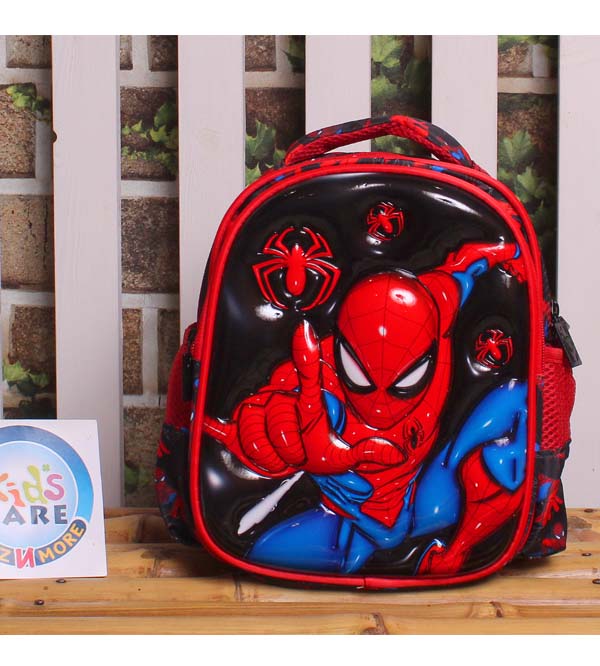 Spider Man Themed Small Premium Lunch Bag / Travel Backpack for Play Group (5909)