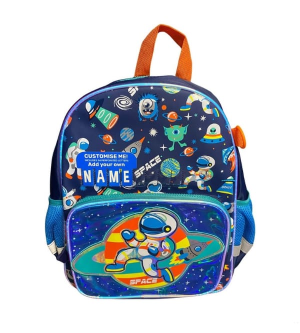Vest Brand Astronaut Space World Kids School Bag with Name Customization – KG 1 & KG 2 (U2021)