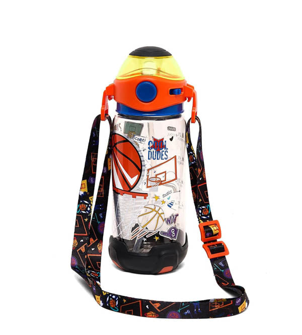 Vest Brand Slam Dunk Basketball Themed Water Bottle – Sporty, Durable & Fun (U2051)