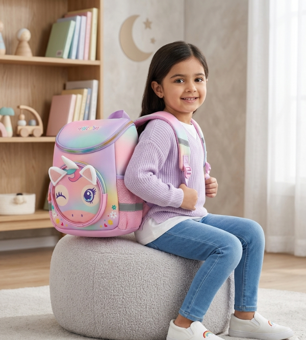 Vest Brand Unicorn Backpack – Cute Rainbow School Bag for Girls with 3 ...
