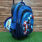 Captain America Themed School Trolley Bag for Grade 3 to Grade 6 (18030)