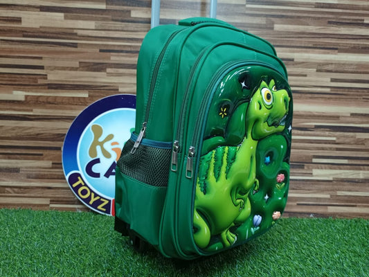Dinosaur Themed School Trolley Bag for Grade 1 & Grade 2 (16030)