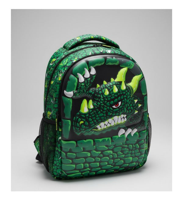 Dinosaur 3D School Bag – 15 Inch | Cute & Durable Backpack for Kids | Grade 1–2 (SMG-145)