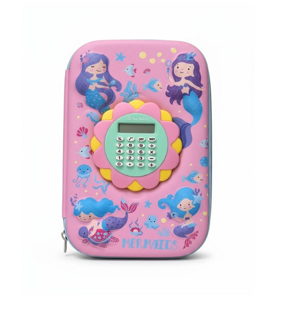 Mermaid 3D Stationery Organizer with Detachable Calculator (KC5922)