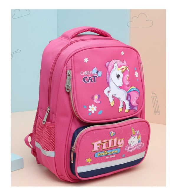 Unicorn School Bag for Grade 1 & Grade 2 (8566)