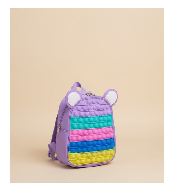 Pop It Small Travel Backpack / Bag Purple (KC5364)