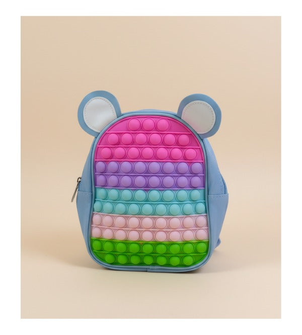 Pop It Small Travel Backpack / Bag Blue (KC5364)