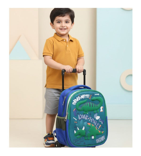 Dino-Mite School Bag Trolley For KG-1 & KG-2 (13020)