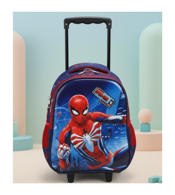 Spider Man Themed School Trolley Bag For KG-1 & KG-2 (13020N)