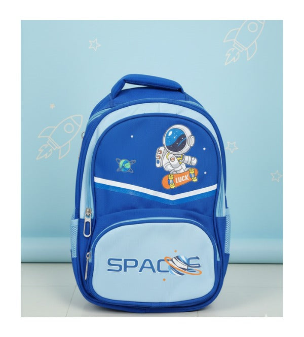 Space World Astronaut Themed School Bag / Travel Backpack - Royal Blue (21666)