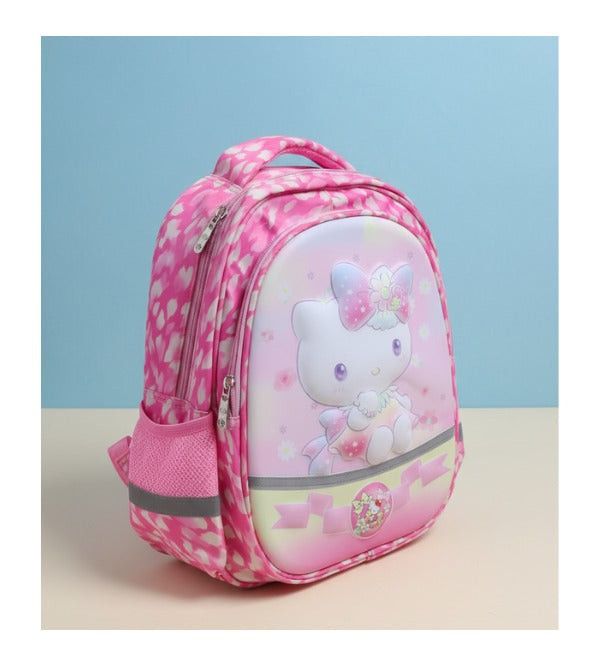 Hello Kitty 3D School Bag - For KG 1 & KG 2 (HSD-110213)
