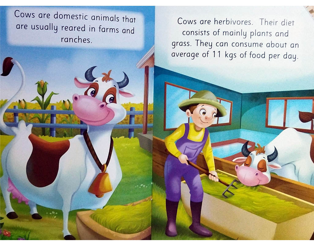 All About Me Cow - An Informative Book for Kids