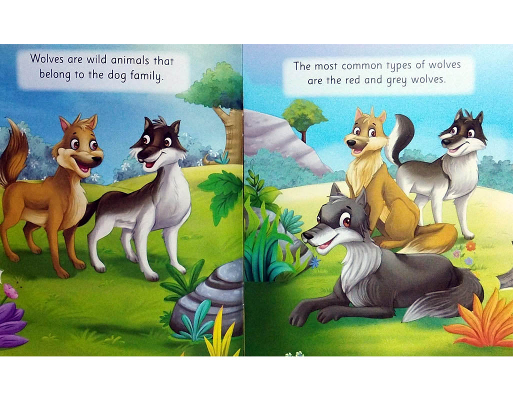 All About Me Wolf - An Informative Book for Kids