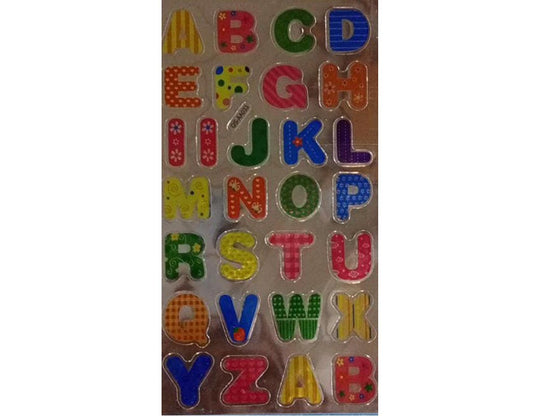 Set of 28 Alphabet Stickers (QS-AA033)