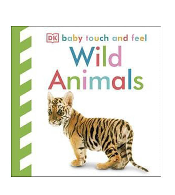 Wild Animals | Baby Touch and Feel Board Book by DK