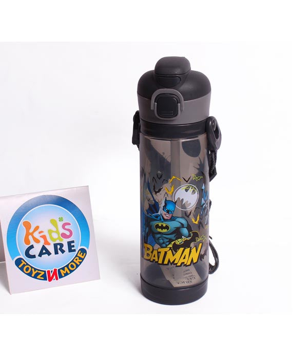 Batman Themed Dual Option BPA Free 450 ml School Water Bottle (NPC-450)