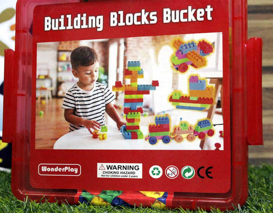 Building Blocks Bucket 110 Pcs (WP003-110)
