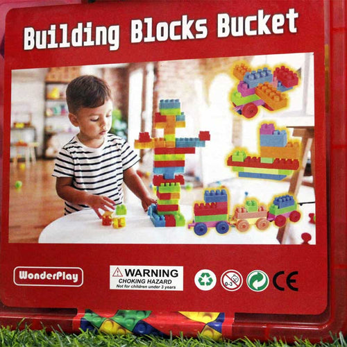 Load image into Gallery viewer, Building Blocks Bucket 110 Pcs (WP003-110)

