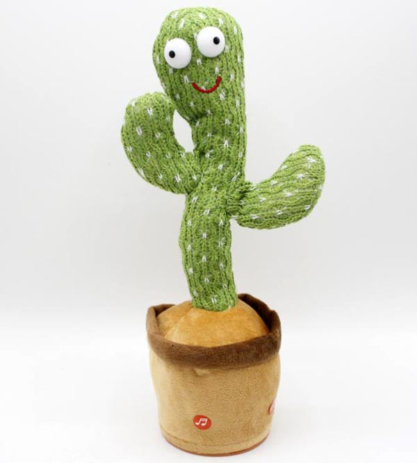 Cactus Dancing Repeat Sing Rechargeable Toy (KC5038)