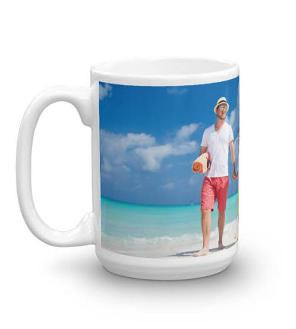 Personalized Photo Mug | Custom Ceramic Mug (15oz) | Kids & Family Gifts