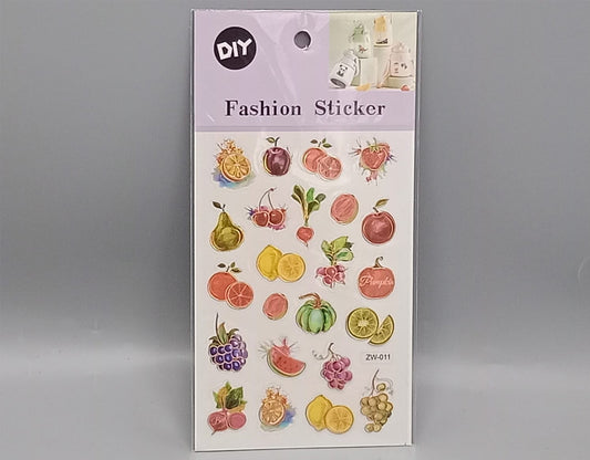 Fruits Decoration Stickers (ZW-BE)