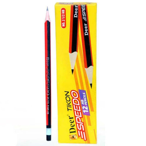 Load image into Gallery viewer, Deer Black Lead Tikon Speedo 12 Pc Pencils Set (7500-HB)

