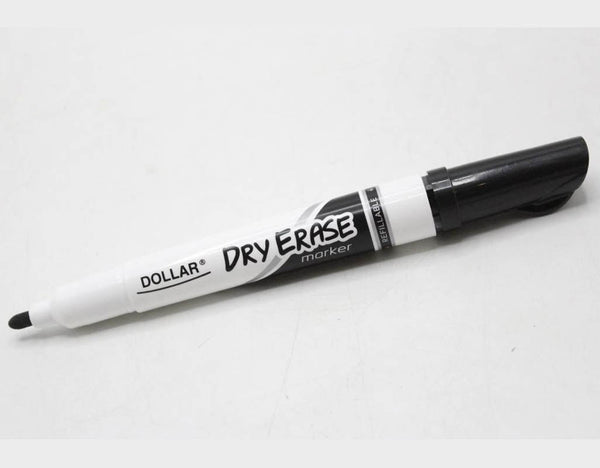 Dollar Dry Erase Marker Black