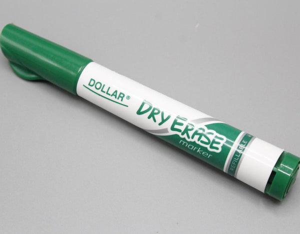 Dollar Dry Erase Marker Green