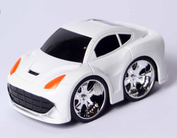 Friction Powered Model Toy Car White (LY138L)