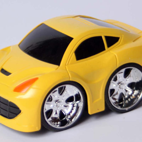 Load image into Gallery viewer, Friction Powered Model Toy Car Yellow (LY138L)
