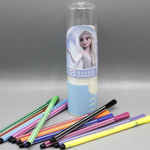 Load image into Gallery viewer, Frozen Pack of 12 Washable Markers (1479)
