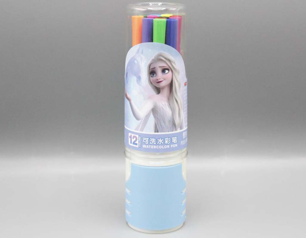 Frozen Pack of 12 Washable Markers (1479)