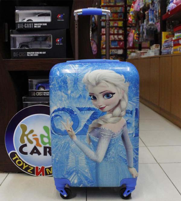 Frozen 4 Wheels Children Kids Luggage Travel Bag / Suitcase 20 Inches
