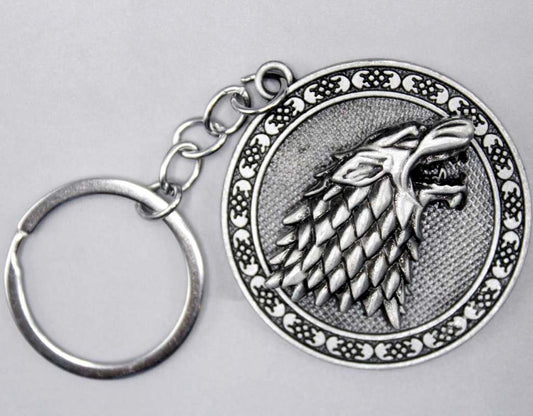 Game of Thrones Logo Metallic Rotating Key Chain (KC5665)