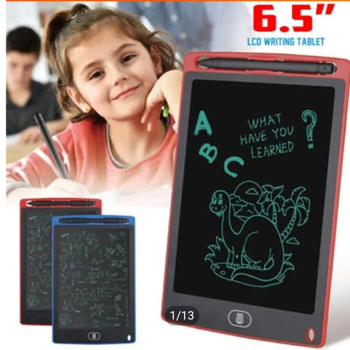 Load image into Gallery viewer, LCD Writing Tablet With Multicolor Writing 6.5 Inches Blue (BB6501C)
