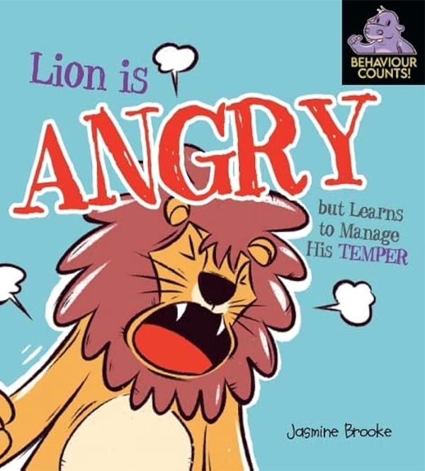 Lion Is Angry But Learns To Manage His Temper - Moral Book