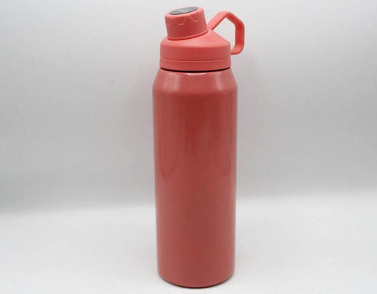 Sports Thermal Metallic Water Bottle Peach (4643)