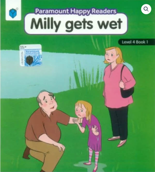 Milly Gets Wet Happy Reader Level-4, Book-1