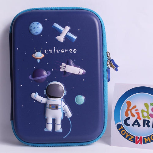 Load image into Gallery viewer, Outer Space World 3D Zippered Unbreakable Stationery Organizer (KC5681)
