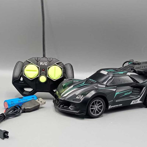 Load image into Gallery viewer, Rechargeable Radio Control Road Master With Light Smoke Spray Black (338-29A)
