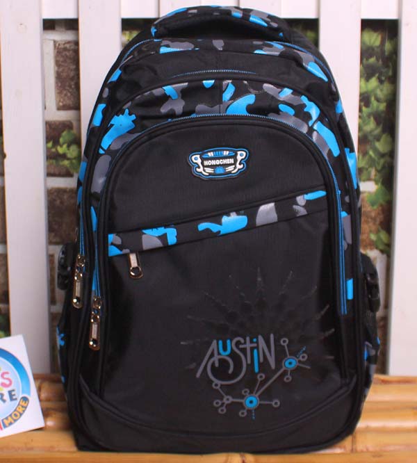 Austin Brand School Bag / Travel Backpack - Blue (558)