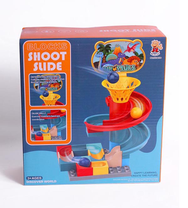 25 Pieces Blocks Shoot Slide Toy (222-B109)