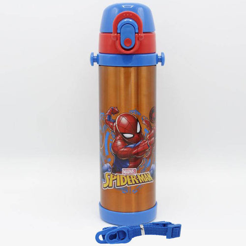 Load image into Gallery viewer, Spider Man Red Thermal Metallic Water Bottle (GX-500)
